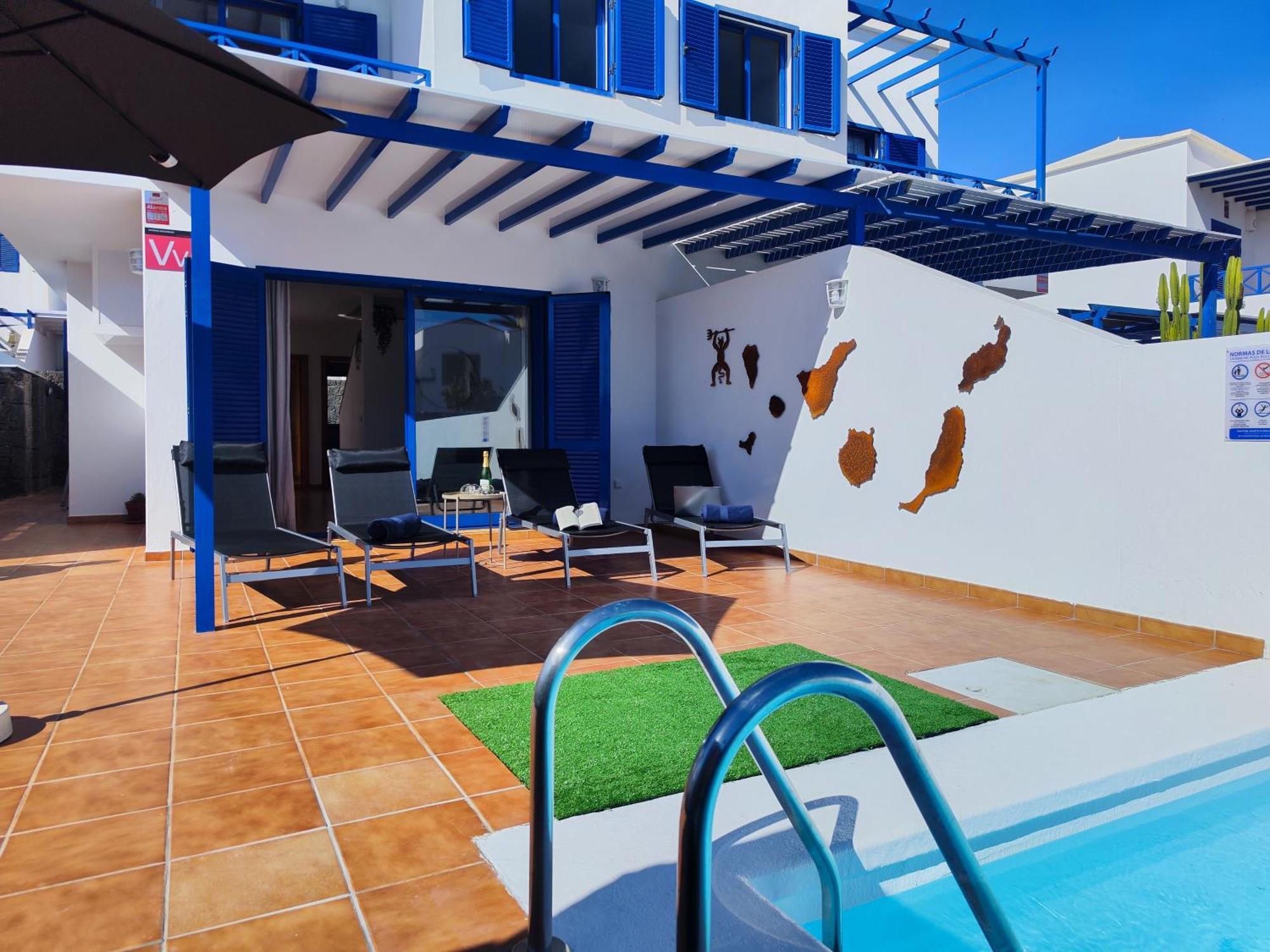 Villa Valperal, Piscina Climatizada Aire Acondicionado Posicion Estrategica!! Playa Blanca  Luaran gambar