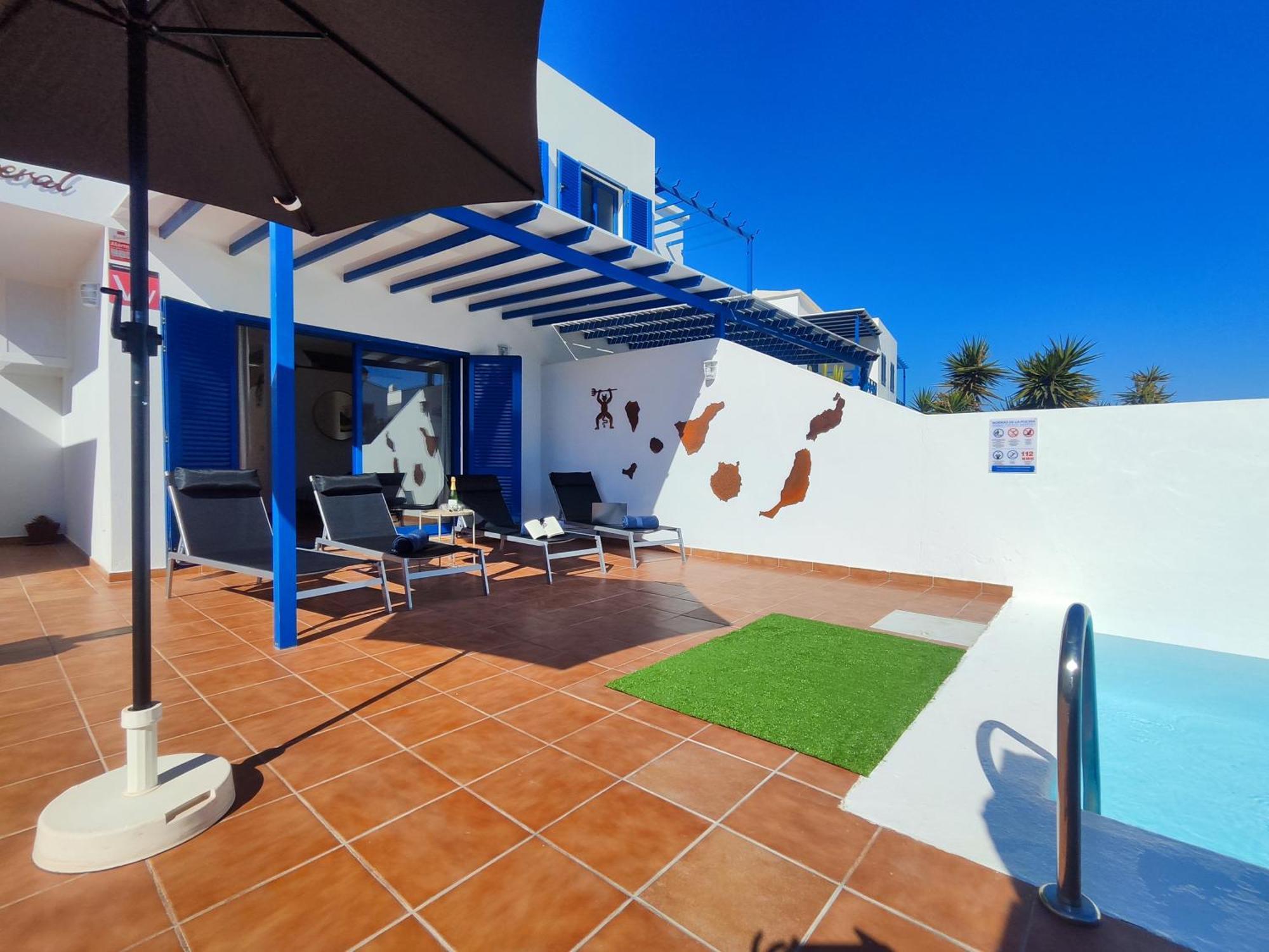 Villa Valperal, Piscina Climatizada Aire Acondicionado Posicion Estrategica!! Playa Blanca  Luaran gambar